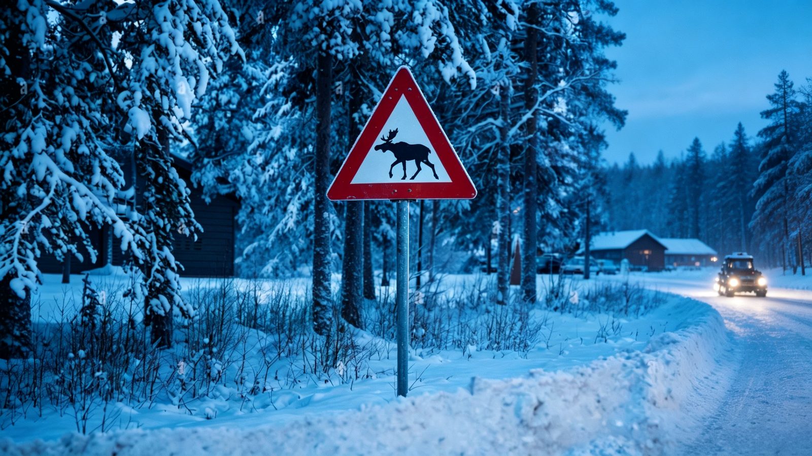 Im Frost verankert – Schilderpfosten-Technik in arktischen und alpinen Regionen – Illustration